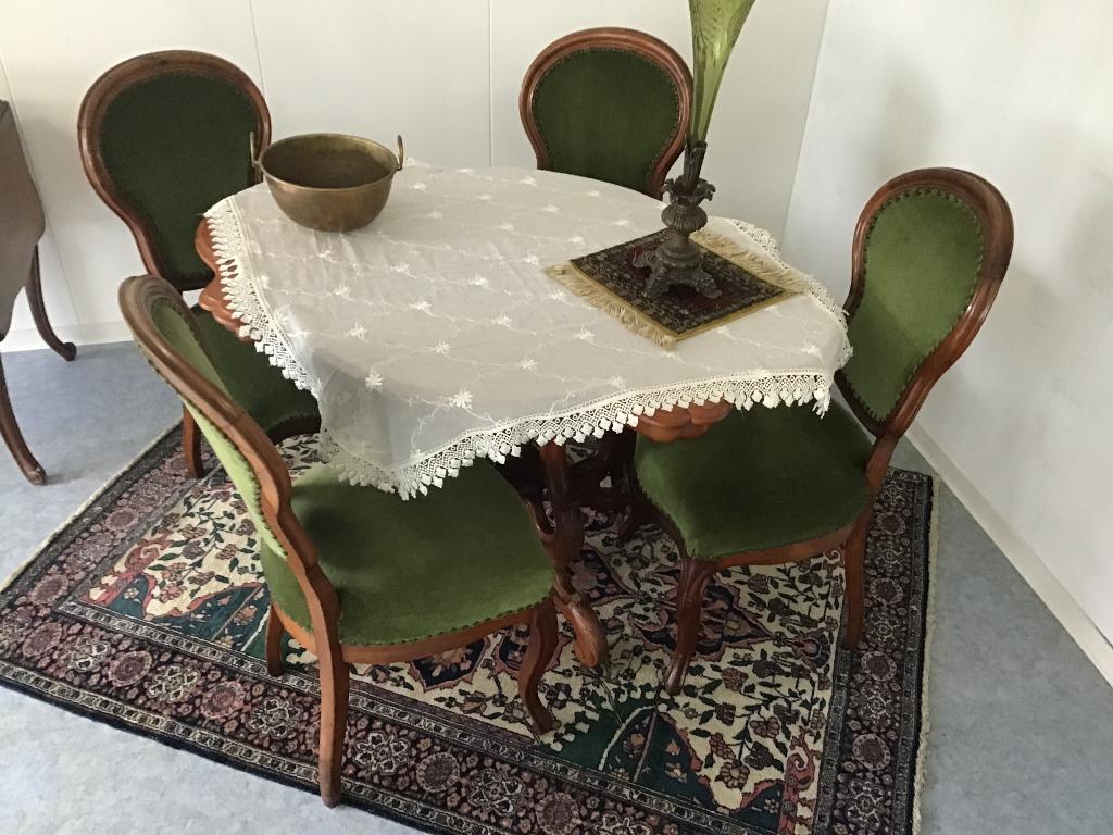 Antiek eetkamer set, Antiek en Kunst, Ophalen