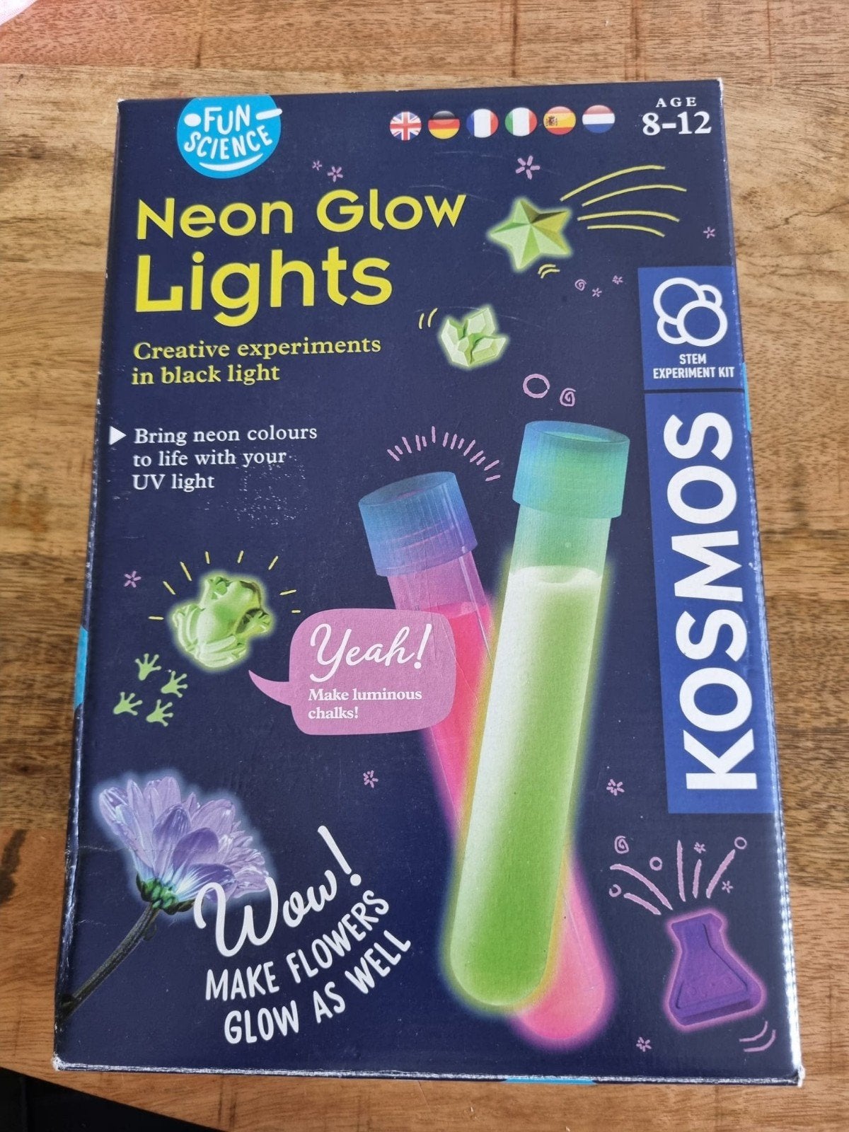 Fun Science Neon Glow Lights Set - Nieuw!, Ophalen of Verzenden, Nieuw, Elektronica, Met licht