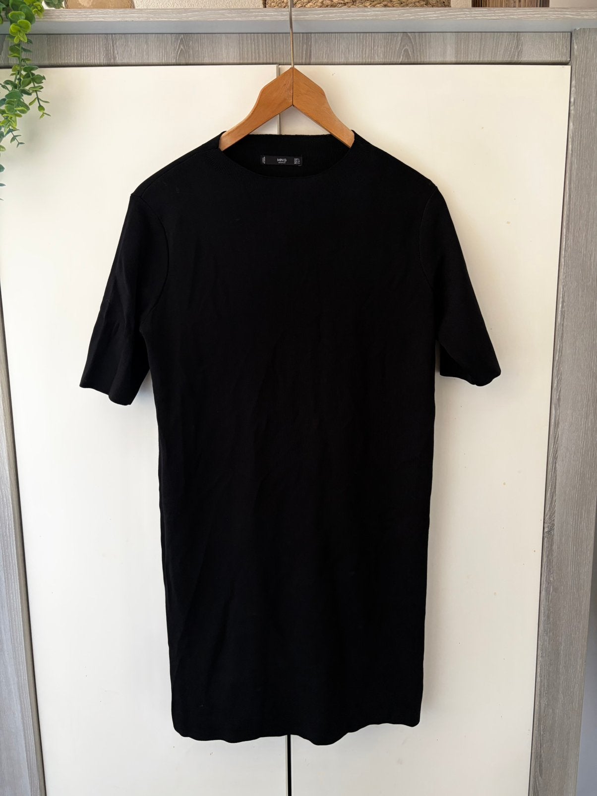 Mango zwarte jurk maat L, Kleding | Dames, Zwart, Maat 46/48 (XL) of groter, Ophalen of Verzenden, Zo goed als nieuw