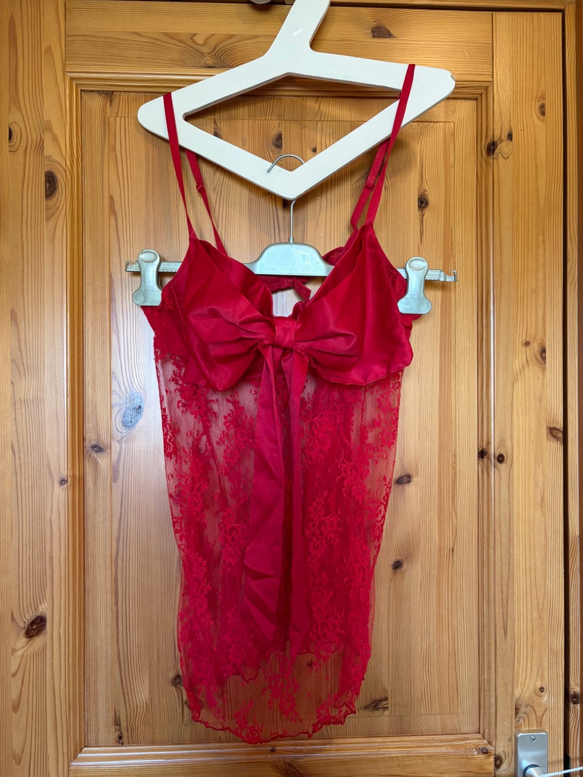 Bh met hes Sleepwear hunkemoller 42/44 rood, Ophalen of Verzenden, Rood, BH