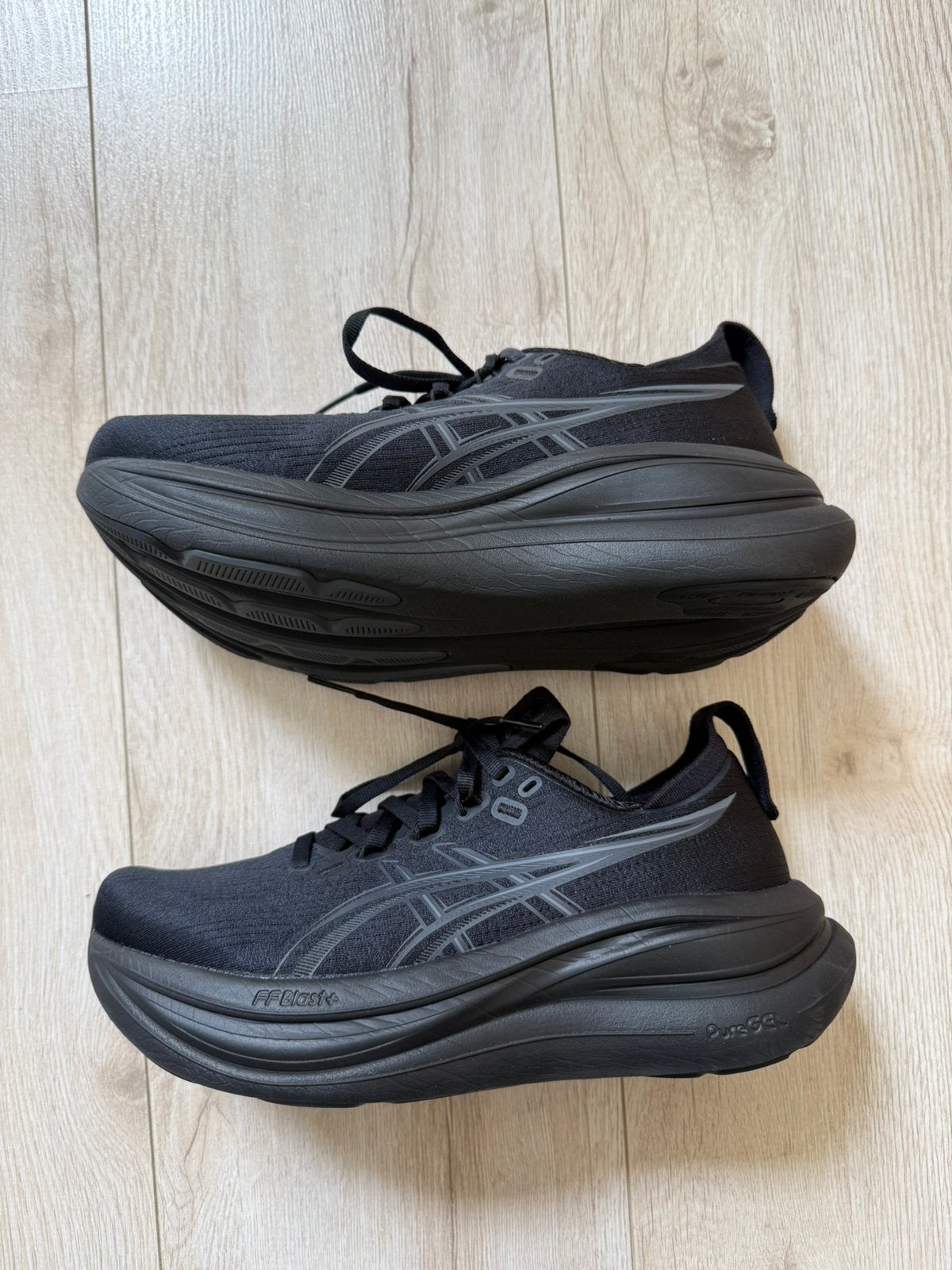 Asics GEL NIMBUS hardloopschoenen maat 38, Ophalen of Verzenden, Zo goed als nieuw, Sportschoenen, Zwart