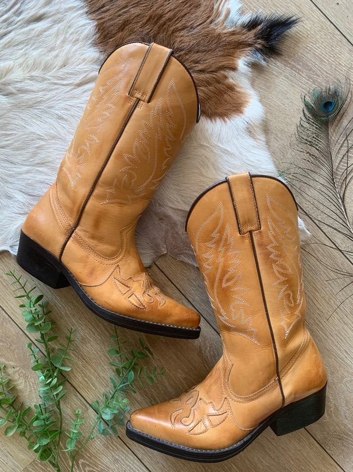 Kentucky?s Western cowboylaarzen 39 western boots laarzen, Kleding | Dames, Hoge laarzen, -, Ophalen of Verzenden, Zo goed als nieuw