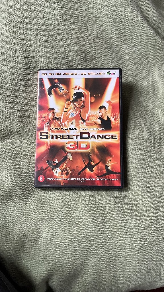 streetdance 3d dvd, Alle leeftijden, Ophalen of Verzenden, Zo goed als nieuw