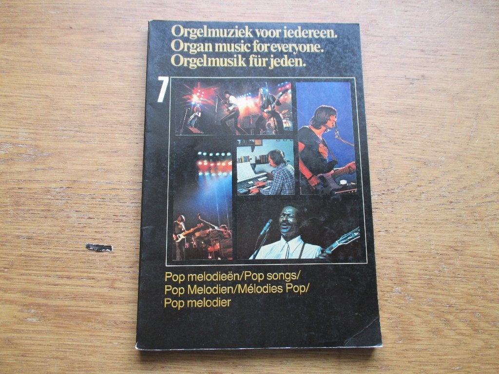 Orgelmuziek voor iedereen - Pop melodieën (deel 7), Gebruikt, Ophalen of Verzenden, Thema, Keyboard