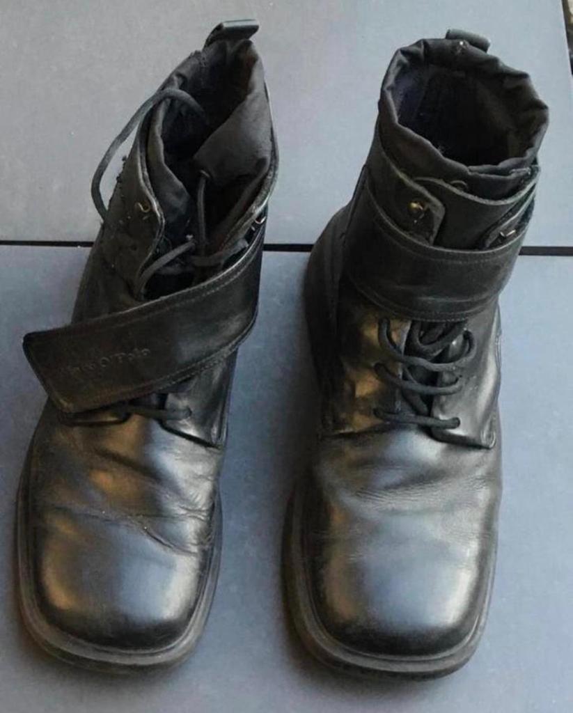 Stoere Marco O'Polo leren boots voor herfst en winter, Zwart, Boots, Ophalen of Verzenden, Gedragen