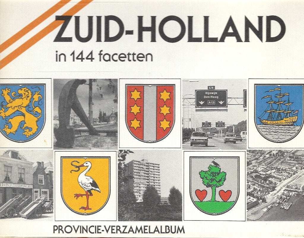 ZUID-HOLLAND HERALDIEK IN 144 FACETTEN., Boeken, Geschiedenis | Stad en Regio, Ophalen of Verzenden, 20e eeuw of later, Zo goed als nieuw