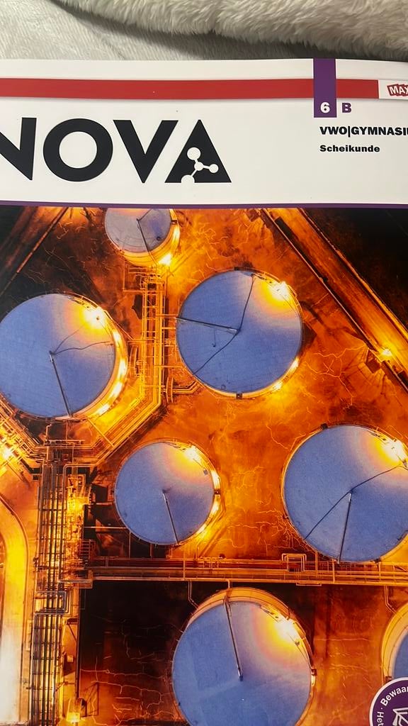 Nova scheikunde vwo 6 boekB, Ophalen of Verzenden, Nieuw, VWO, Scheikunde