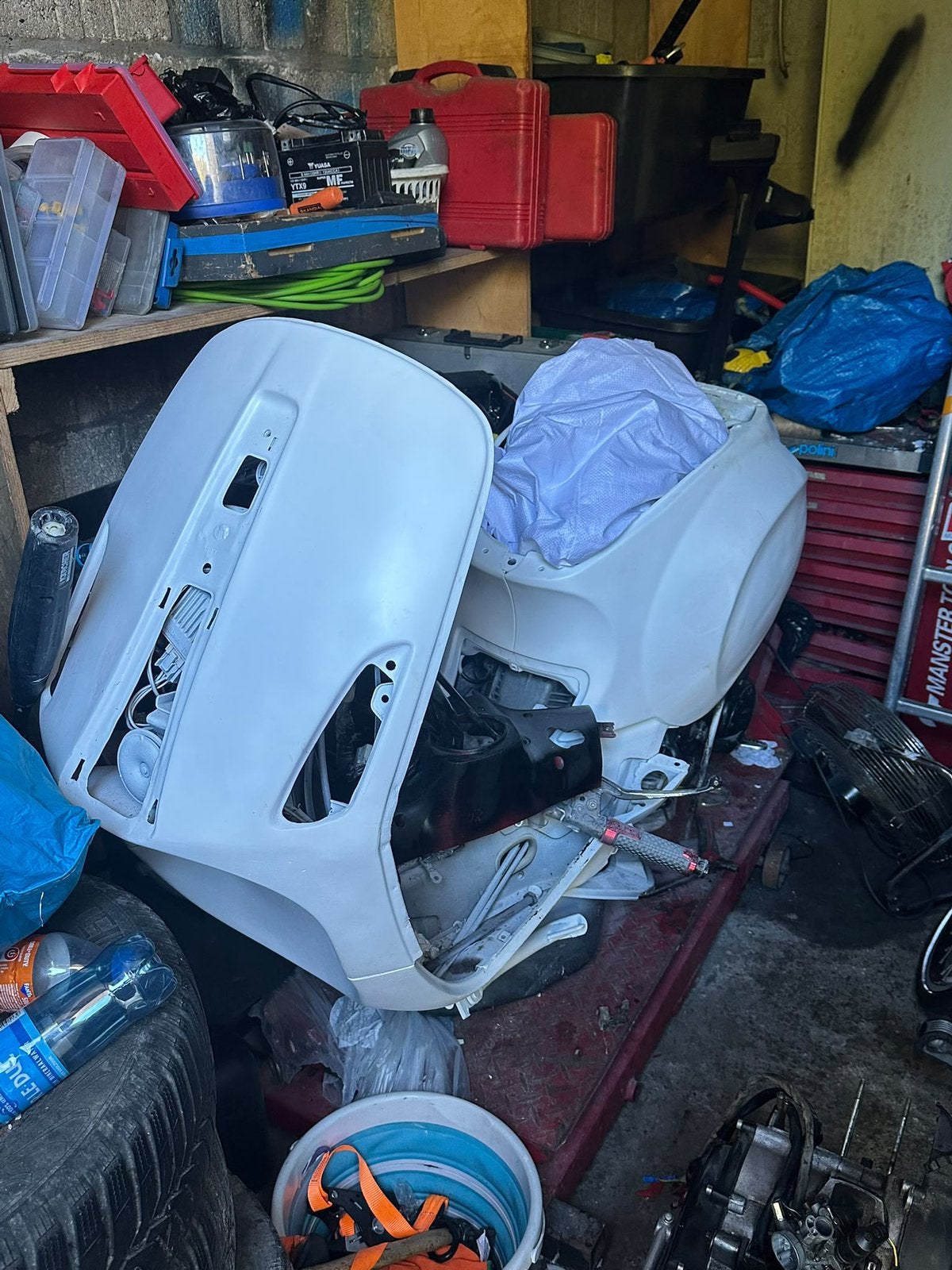 Vespa sprint project compleet, Motoren, Ophalen of Verzenden