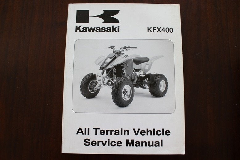 Kawasaki KFX400 2003 ATV Quad service manual KSF400, Ophalen of Verzenden, Kawasaki