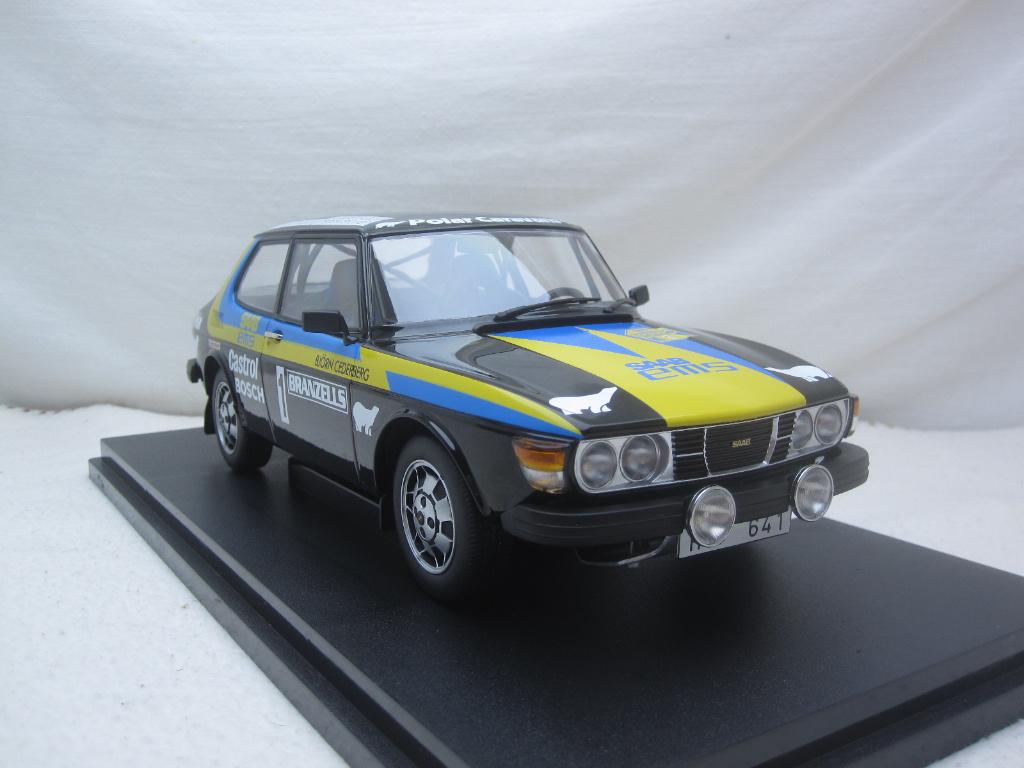 SAAB 99 EMS 1977 Rally Sweden  Eklund/Cederberg 1:18 MCG, Ophalen of Verzenden, Nieuw, Auto, Overige merken