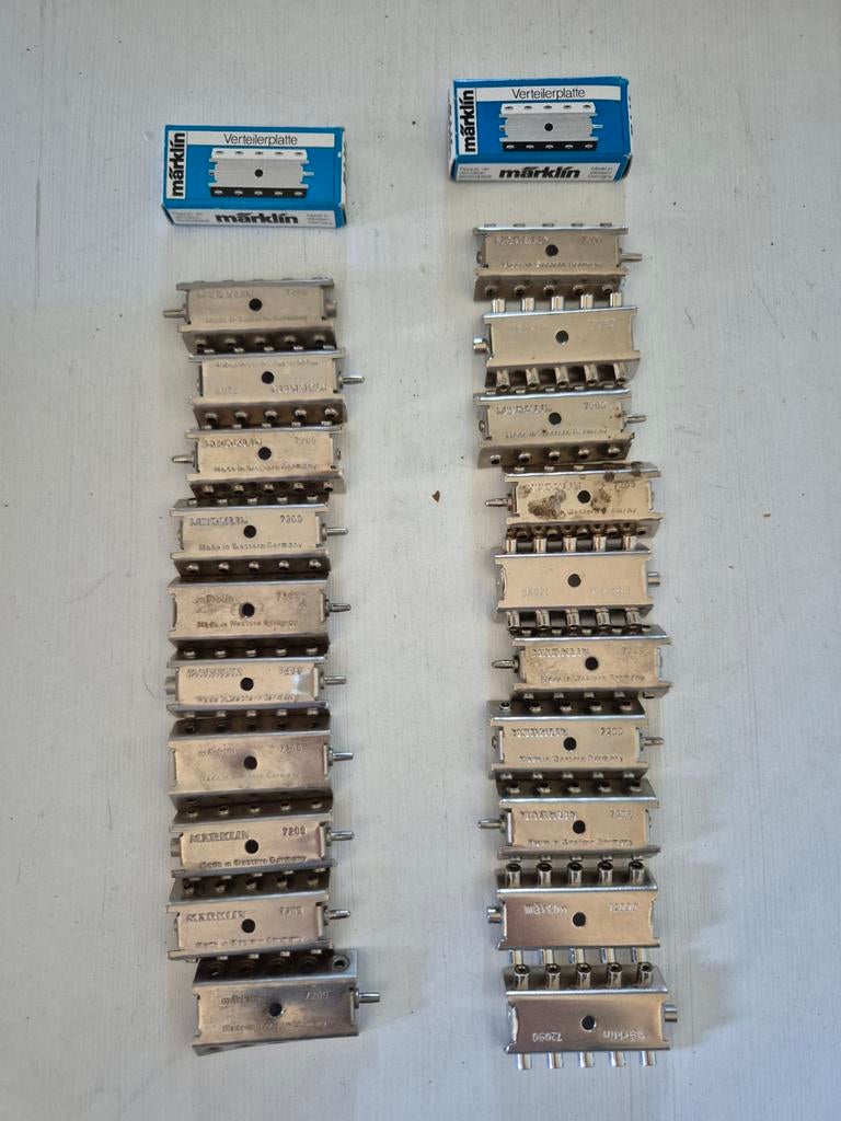 20 Märklin verdeelkasten 7209, Ophalen of Verzenden, Gebruikt, Wisselstroom, Märklin