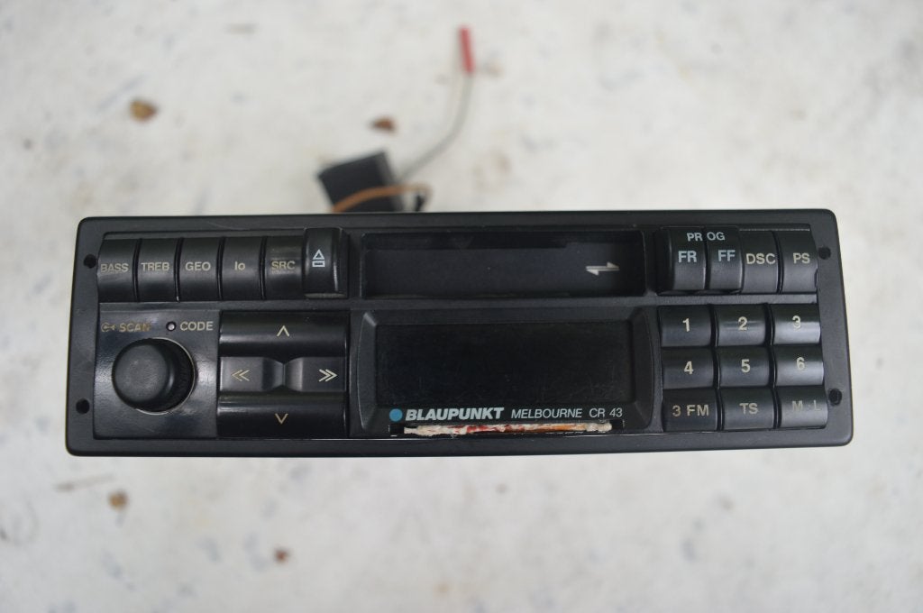 Blaupunkt Melbourne CR 43 Autoradio Cassettespeler, Ophalen of Verzenden, Gebruikt