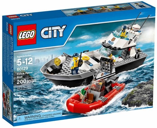 Lego City Police Patrol Boat nr 60129, Lego, Lego, City, Lego