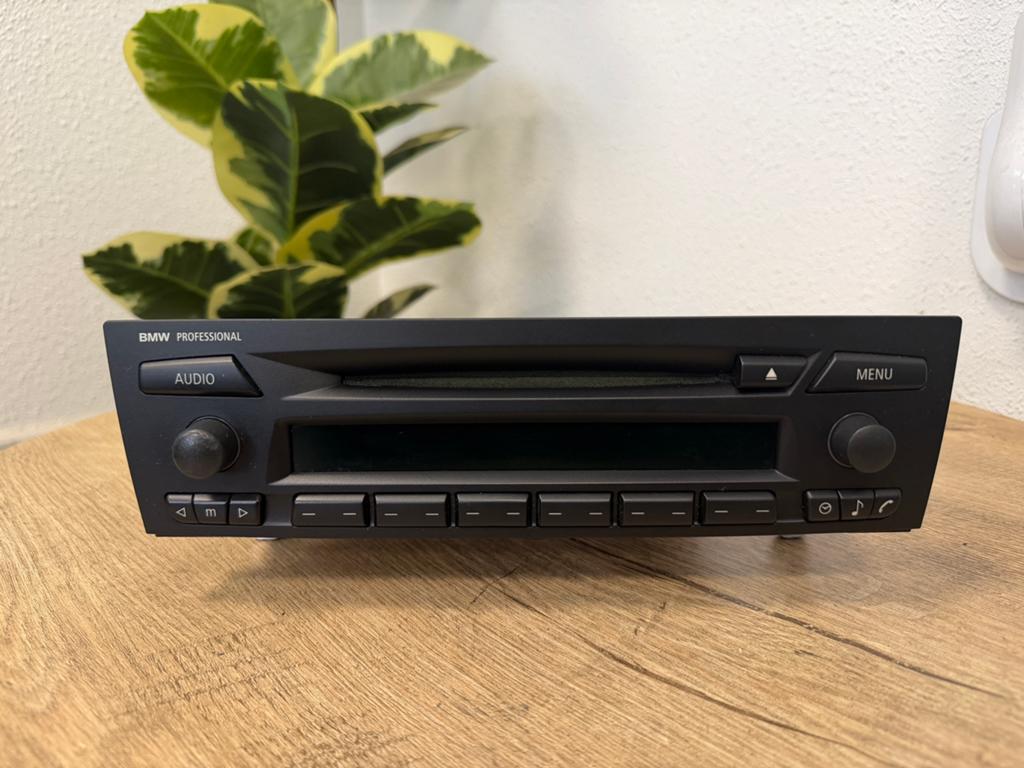 OEM BMW Radio CD-Speler Proffesional E90 E91 E92 E93 E87 E88, Ophalen of Verzenden, Gebruikt