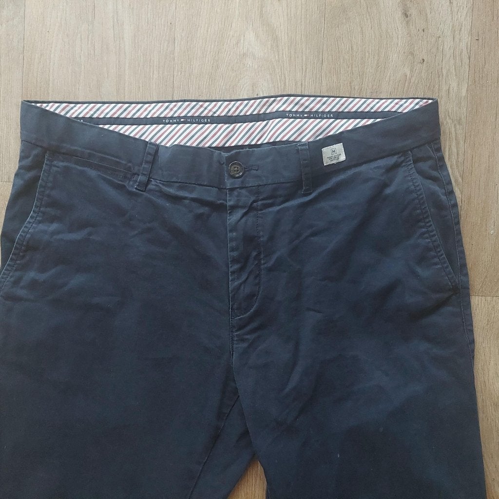 Tommy Hilfiger Straight fit Jeans in maat W36 L34, Kleding | Heren, Broeken en Pantalons, Tommy Hilfiger, Overige maten, Gedragen