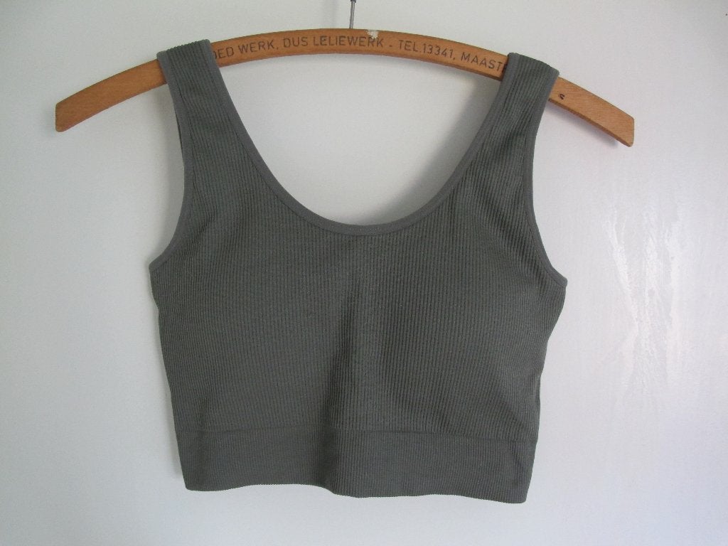 Olive green sport bra (NVGTN), Ophalen of Verzenden, Maat 36 (S), Groen, NVGTN
