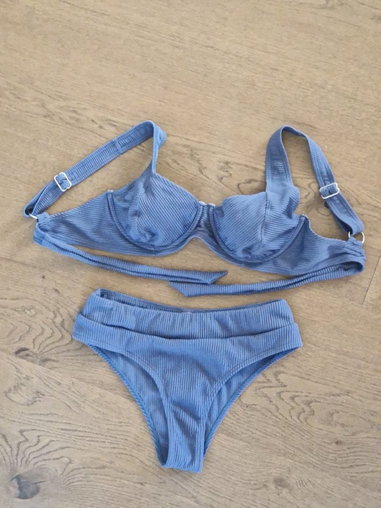 Blauwe Bikini, Verzenden, Zo goed als nieuw, Blauw, Bikini