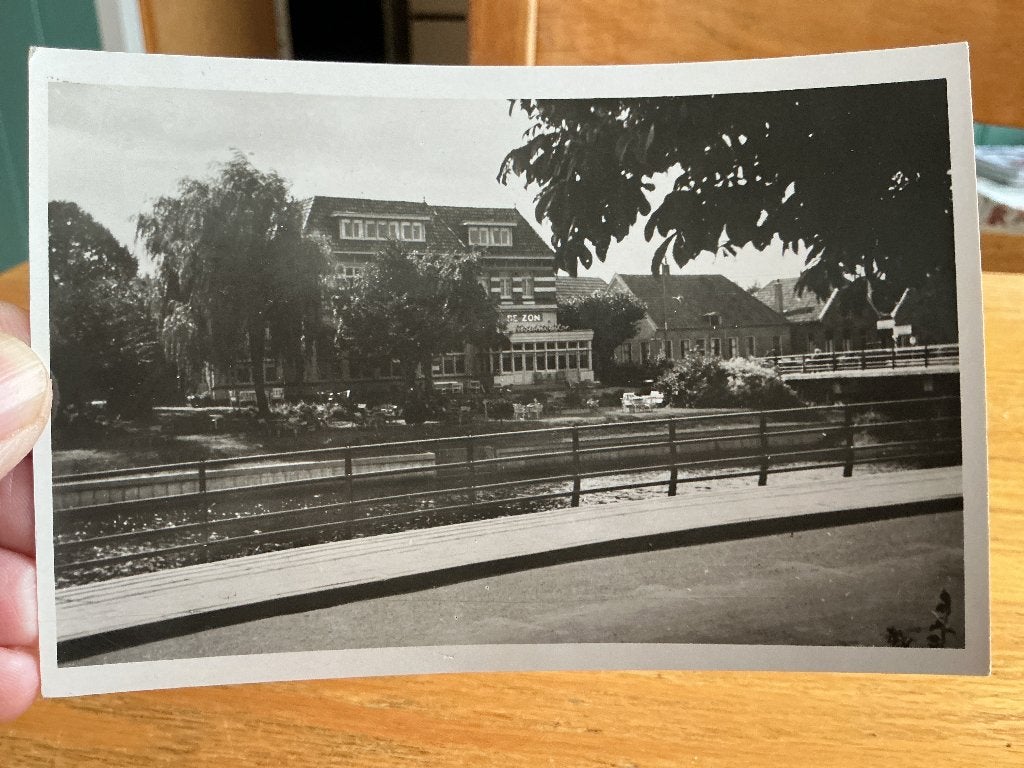 Ommen hotel de Zon a d Vecht 1951, Verzamelen, Verzenden, 1940 tot 1960, Gelopen, Overijssel