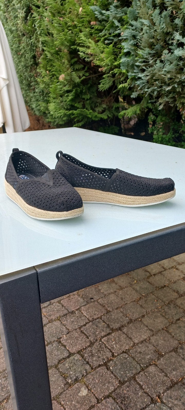 bobs sketchers, Zwart, Ophalen of Verzenden, Espadrilles of Moccasins, Nieuw