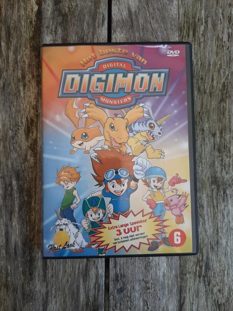 Het beste van digimon dvd, Cd's en Dvd's, Alle leeftijden, Ophalen of Verzenden, Zo goed als nieuw, Amerikaans