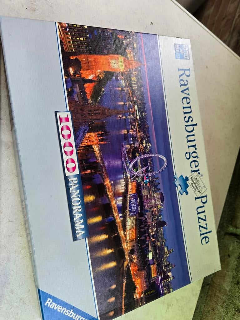 Ravensburger Panorama Puzzel Londen 1000 stukjes, Ophalen of Verzenden, 500 t/m 1500 stukjes, Gebruikt, Legpuzzel