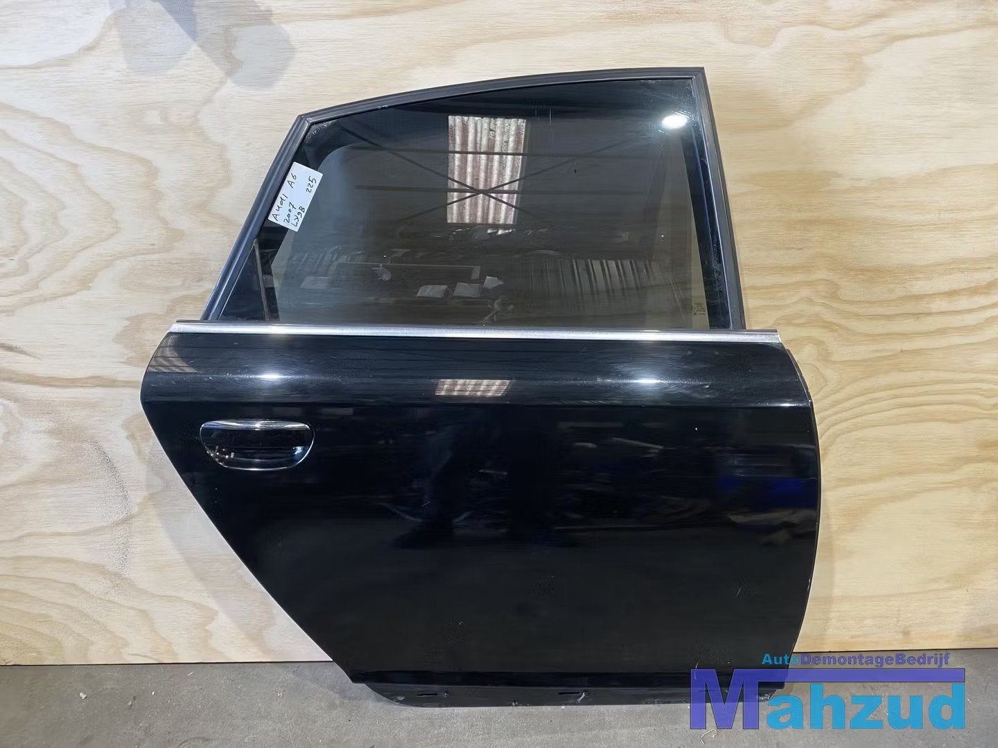 AUDI A6 C6 Zwart LY9B Rechts achter deur portier 04-11, Gebruikt, Deur, AUDI AG, Kundenbetreuung@audi.de