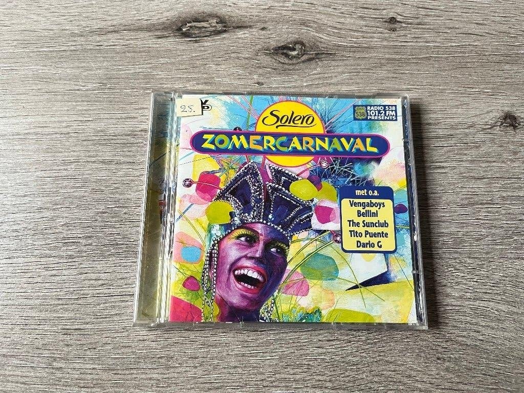 CD Solero Zomercarnaval, Ophalen of Verzenden, Zo goed als nieuw, Overige genres, Verzamelalbum