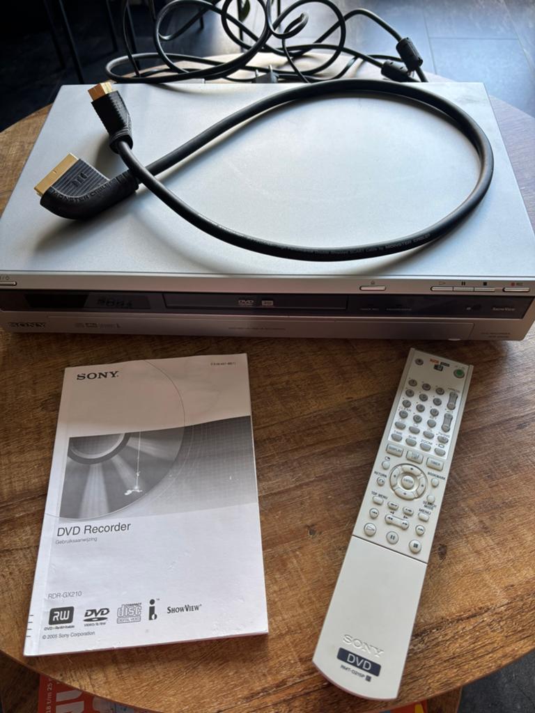 Sony DVD Recorder model RDR-GX210, Ophalen, Gebruikt, Sony
