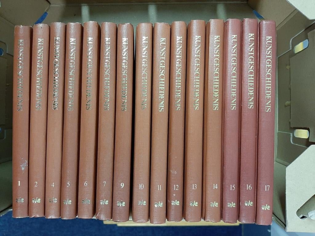 Grote Geïllustreerde Kunstgeschiedenis - Complete Set, Verzenden, Gelezen, Overige onderwerpen, Diverse Auteurs