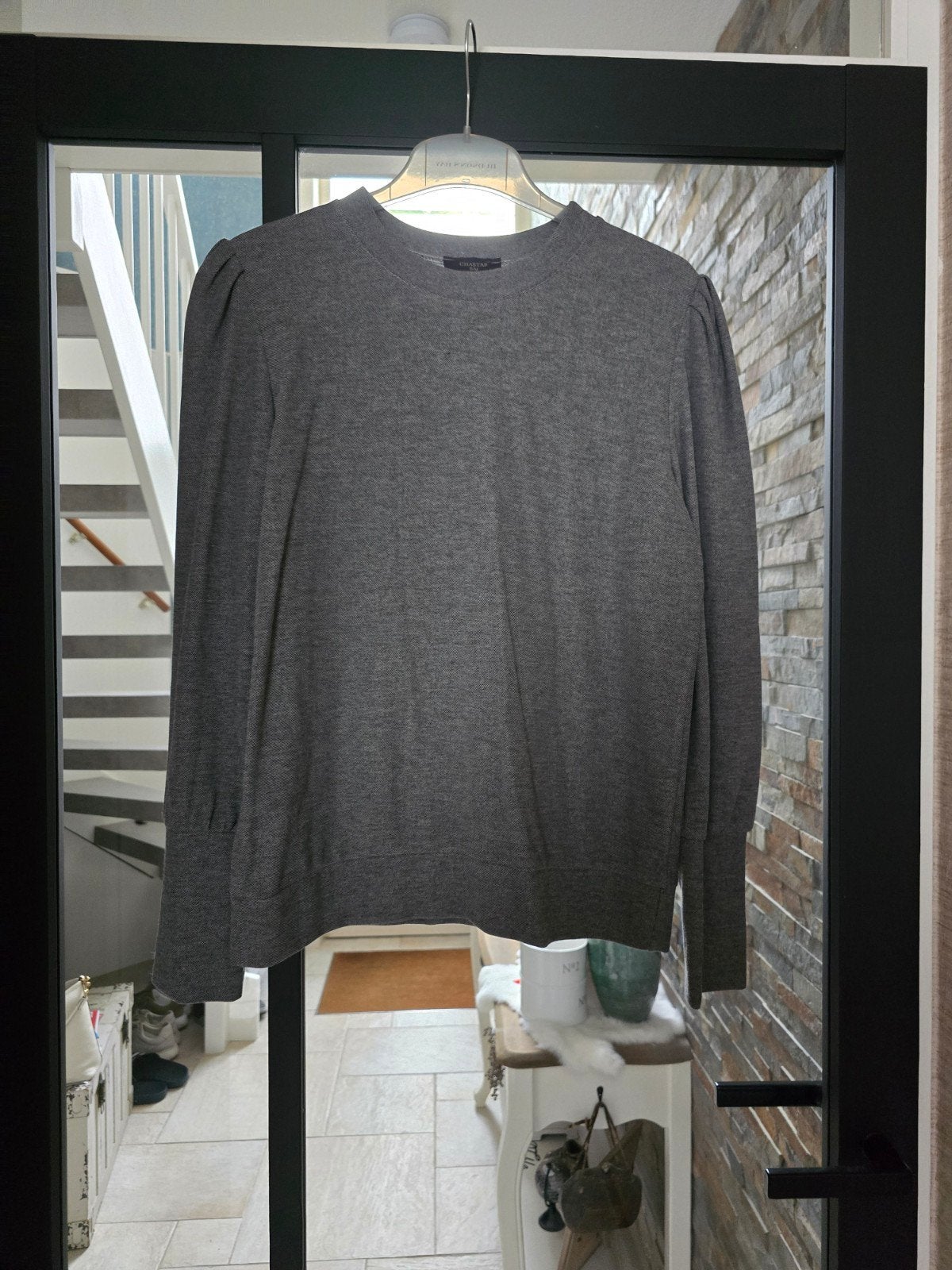 Te koop nieuwe grijze dames trui, maat S/M, merk Chastar, Kleding | Dames, Maat 38/40 (M), Chastar, Nieuw, Ophalen of Verzenden