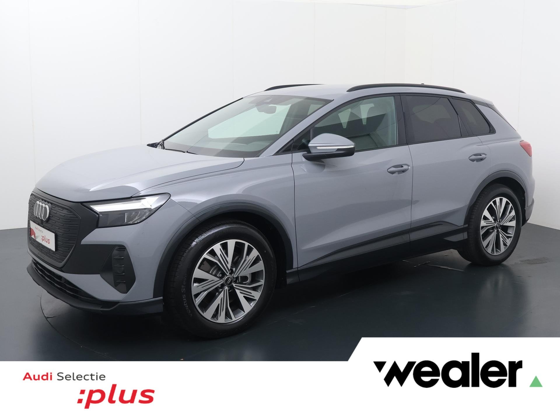 Audi Q4 e-tron 45 Edition 82 kWh | 286 PK | SoH 99% | Climat, Auto's, 12 maanden, Gebruikt, Zwart, 82 kWh