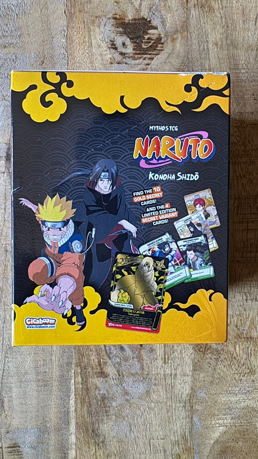 1st edition Naruto Mythos Boosterbox Engels, Verzenden, Nieuw, Boosterbox
