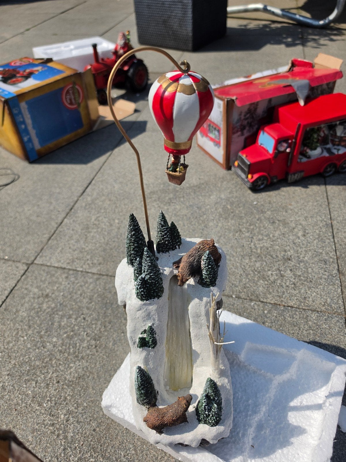 luchtballon kerst, Ophalen of Verzenden