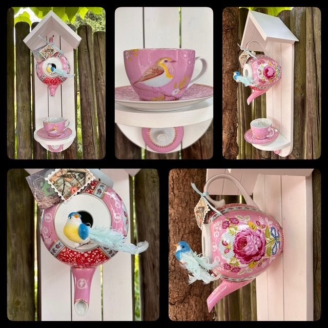 Cadeautip! PIP Studio 'Early Bird' Theepot Vogelhuisje, Klassiek, Pip Studio, Nieuw, Ophalen of Verzenden