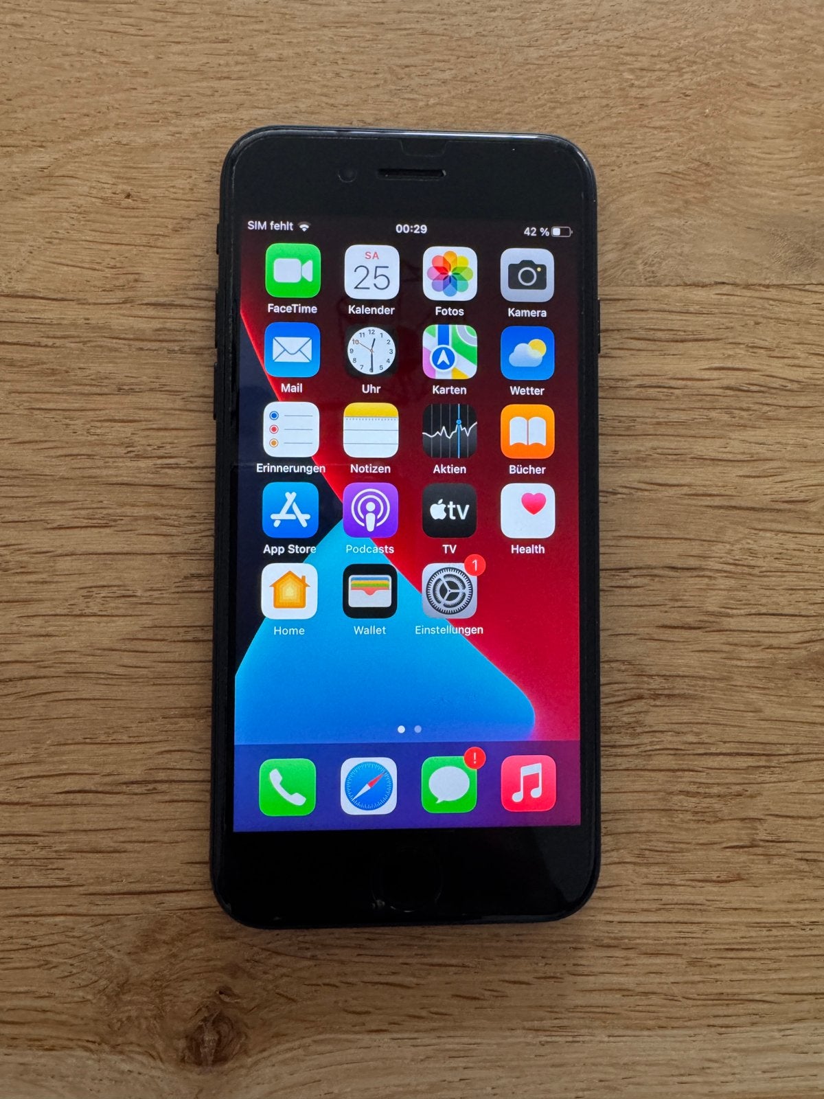 iPhone 7 Zwart 128 GB, Telecommunicatie, Mobiele telefoons | Apple iPhone, Ophalen, Zwart, Zonder simlock, IPhone 7