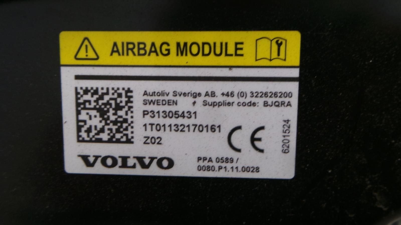 VOLVO V40 V40 D2 84kW R-Desig AIRBAG MOTORKAP 2013, Ophalen of Verzenden, Gebruikt, ARN erkend