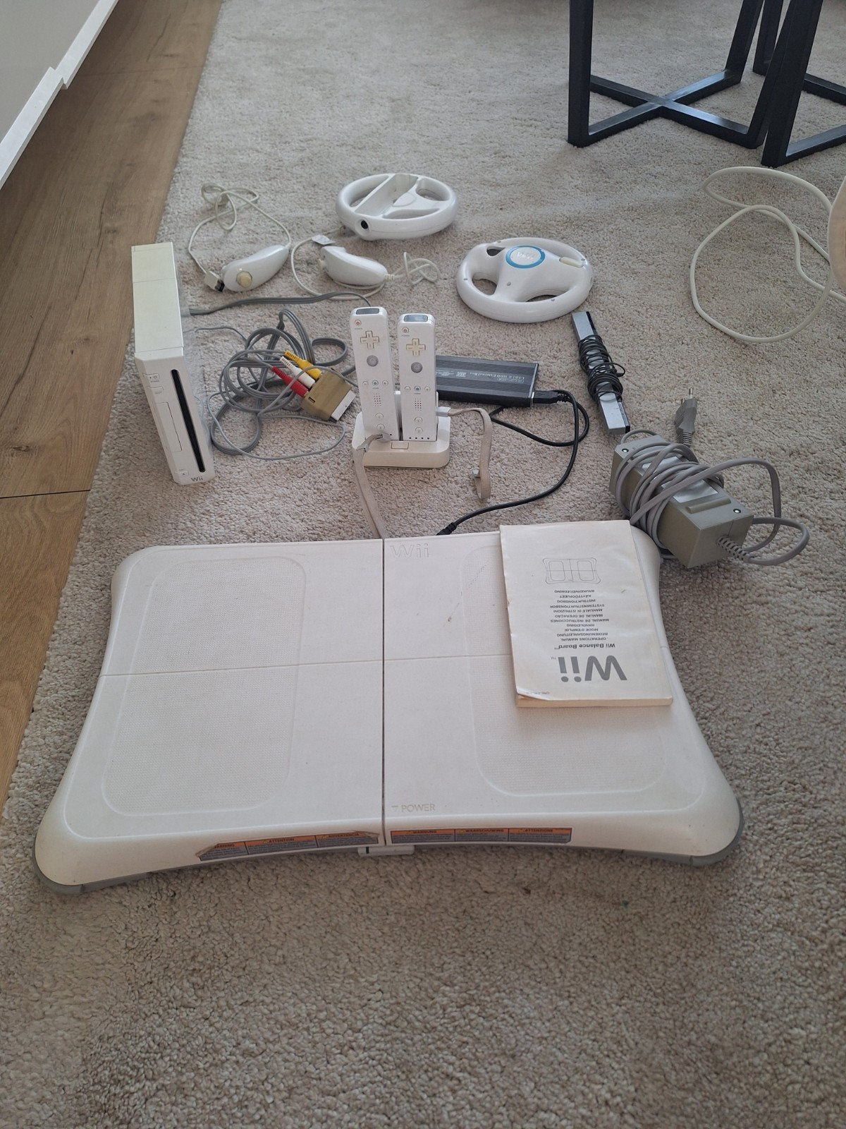 Nintendo Wii Compleet Pakket met Balance Board, Ophalen, Gebruikt, Met 2 controllers, Met Balance Board