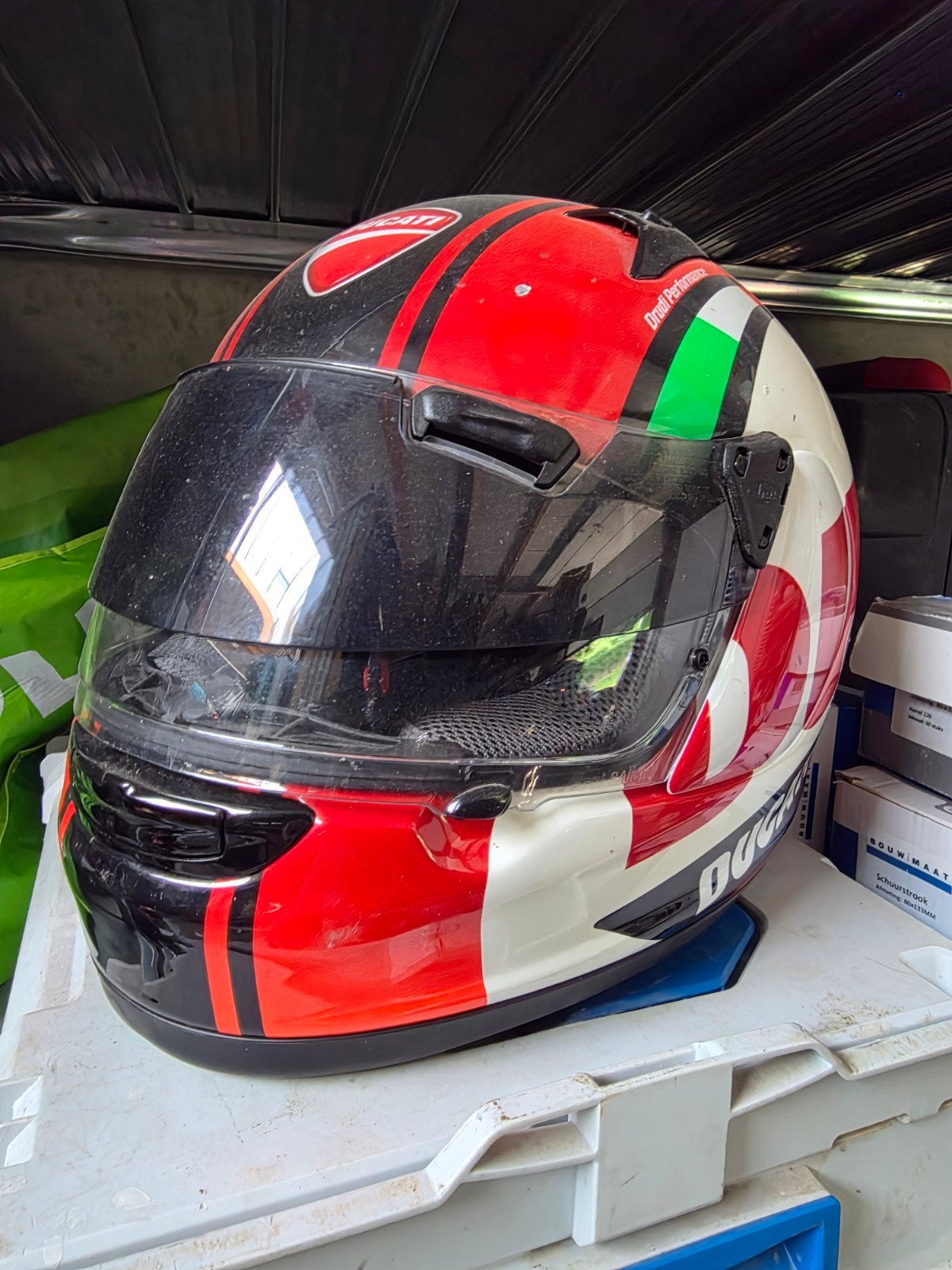 Arai Quantum-ST PRO Ducati Integraalhelm, Motoren, Kleding | Motorhelmen, Heren, Integraalhelm, Arai, Tweedehands, Ophalen of Verzenden
