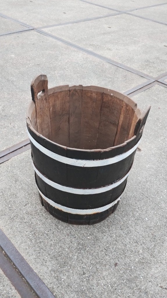 Houten ton, Ophalen