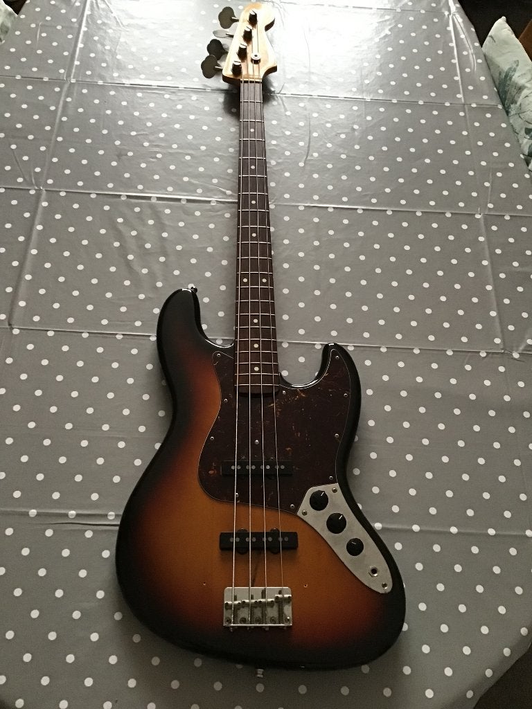 Fender jazz bass Japan, Ophalen, Gebruikt, Elektrisch