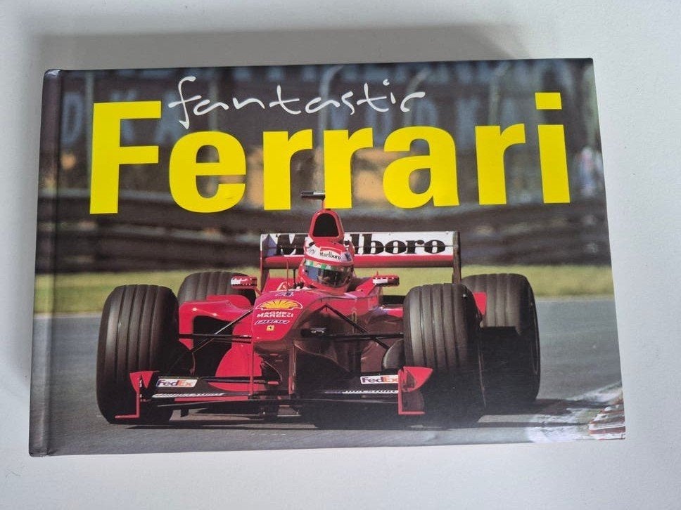 Fantastic Ferrari Boek met oa Lauda, Schumacher, Villeneuve, Ophalen of Verzenden, Gelezen, Ferrari, Onbekend