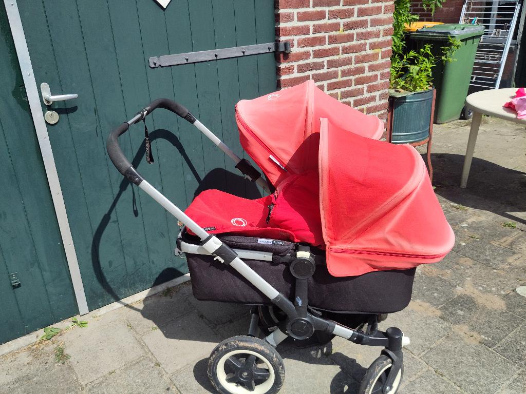 bugaboo donkey 2 kinderwagen, Gebruikt, Bugaboo, Verstelbare duwstang, Ophalen