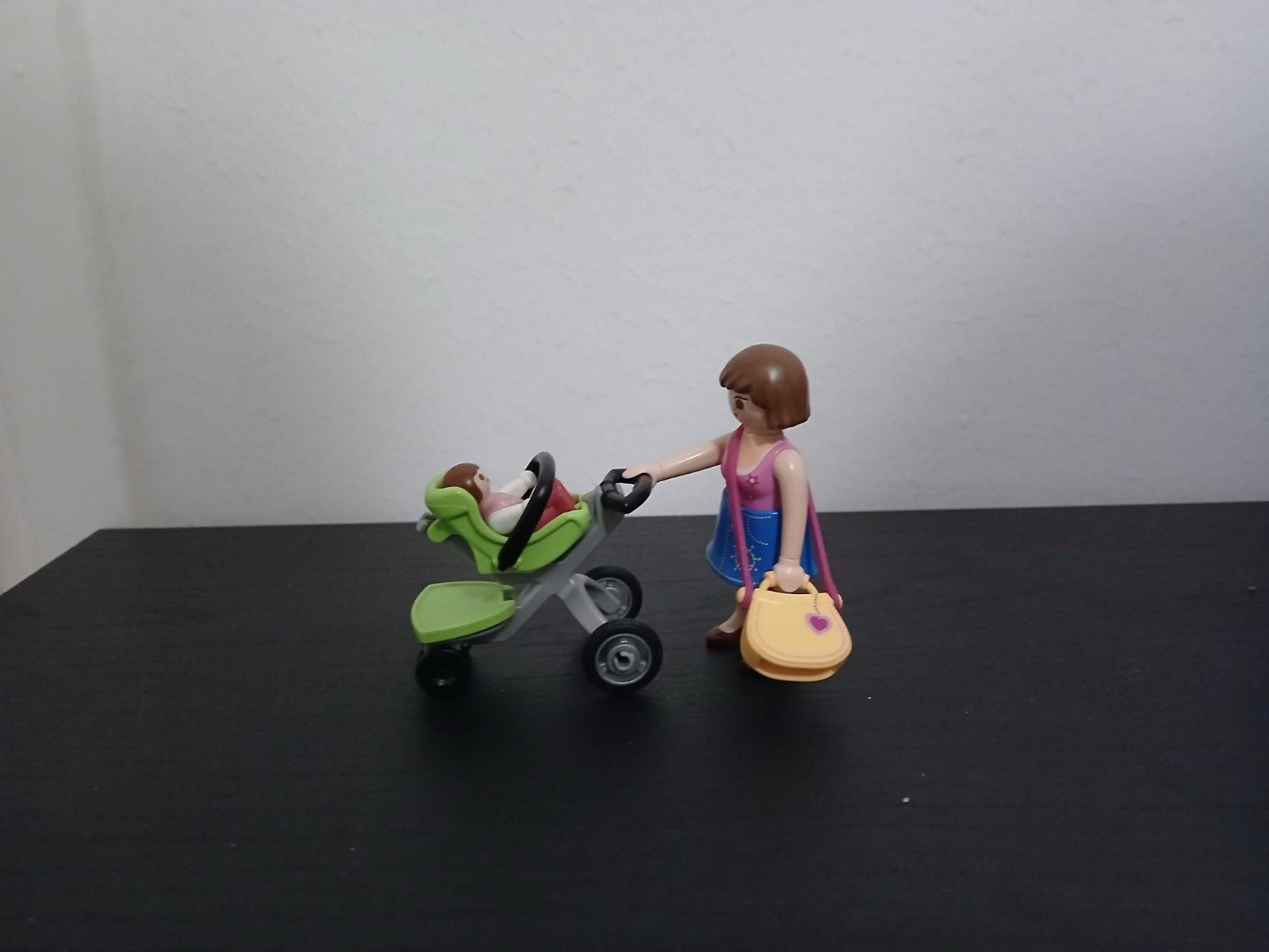 Playmobil moeder met kinderwagen en baby, Ophalen, Nieuw, Jongen of Meisje