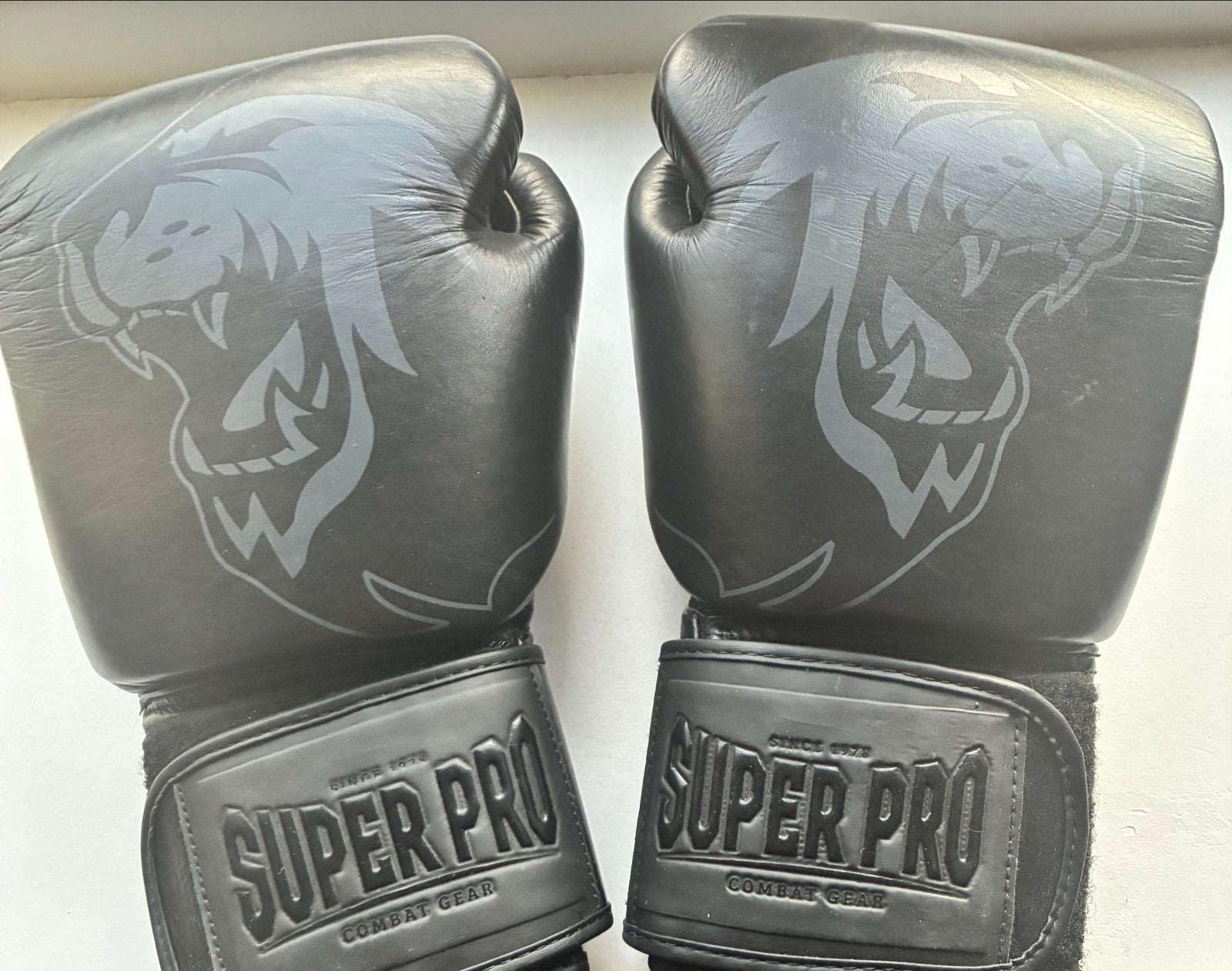 Super Pro Bokshandschoenen 16oz, Sport en Fitness, Ophalen of Verzenden, Gebruikt, Bokshandschoenen