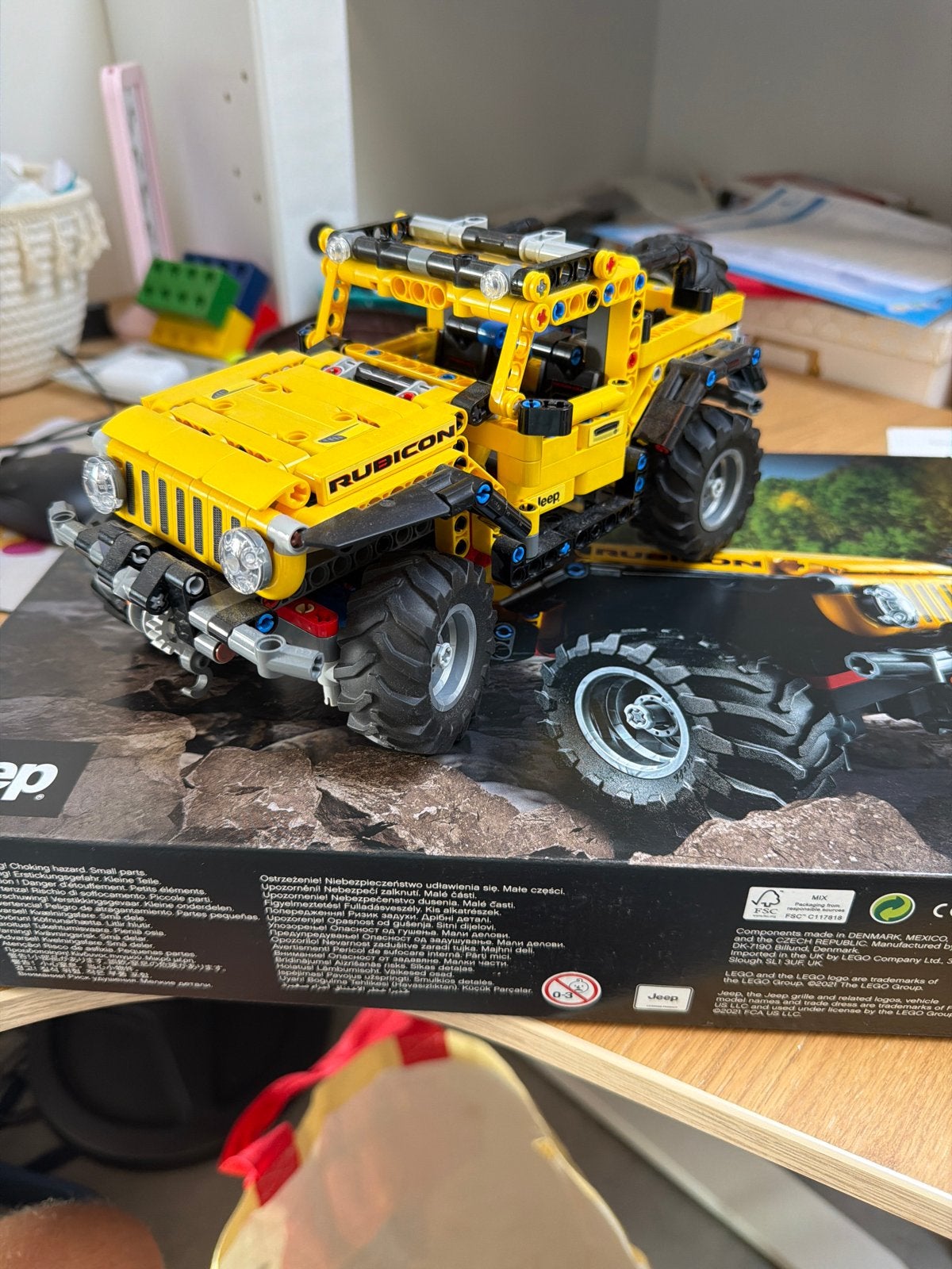 Lego Technic 42122 Jeep Wrangler - Zo goed als nieuw, Kinderen en Baby's, Speelgoed | Duplo en Lego, Ophalen of Verzenden, Zo goed als nieuw