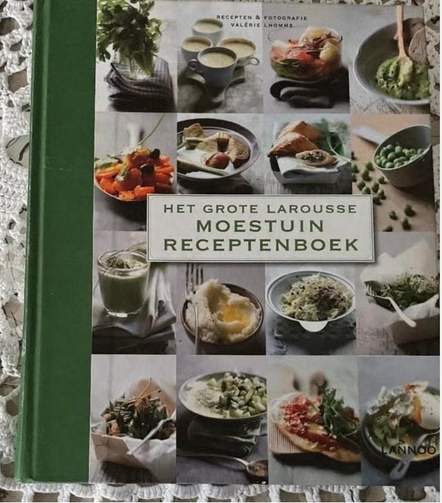 Boek Het Grote Larousse Moestuin Receptenboek, Valerie Lhomme, Ophalen of Verzenden, Zo goed als nieuw, Gezond koken