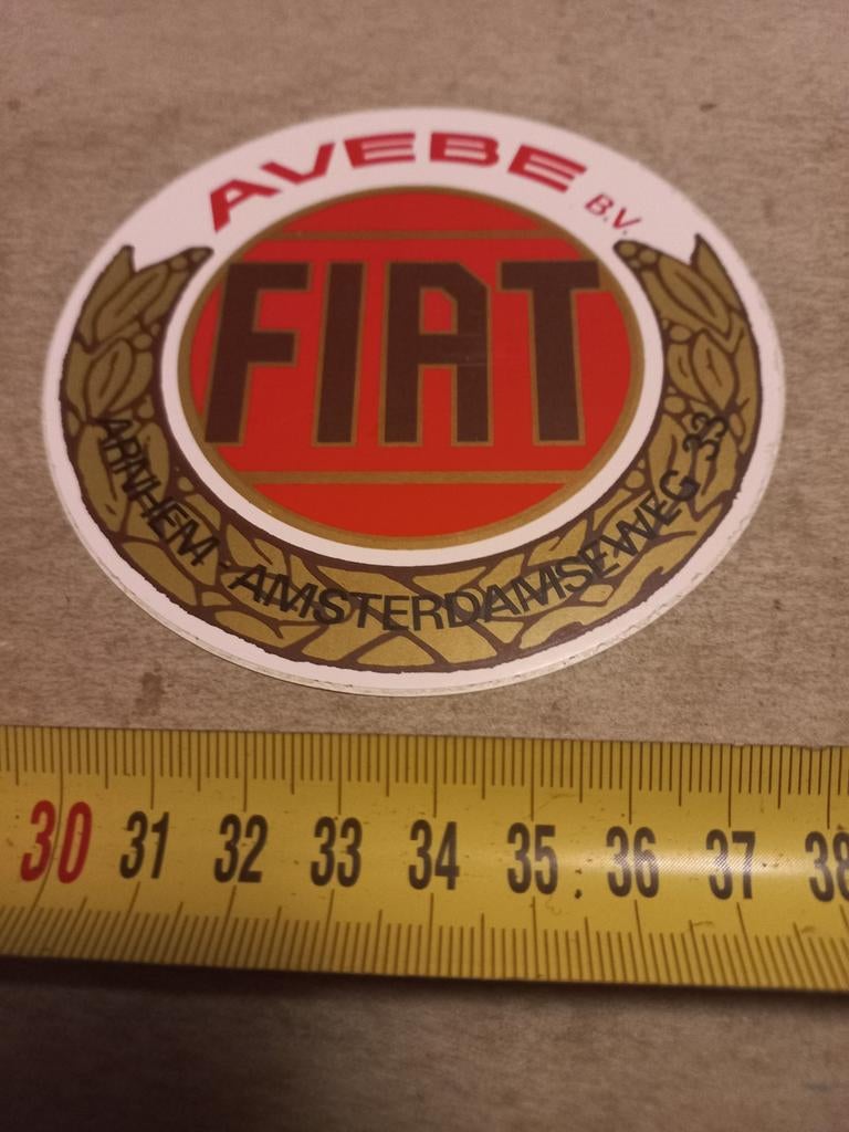 Avebe bv Fiat arnhem, Ophalen of Verzenden, Zo goed als nieuw