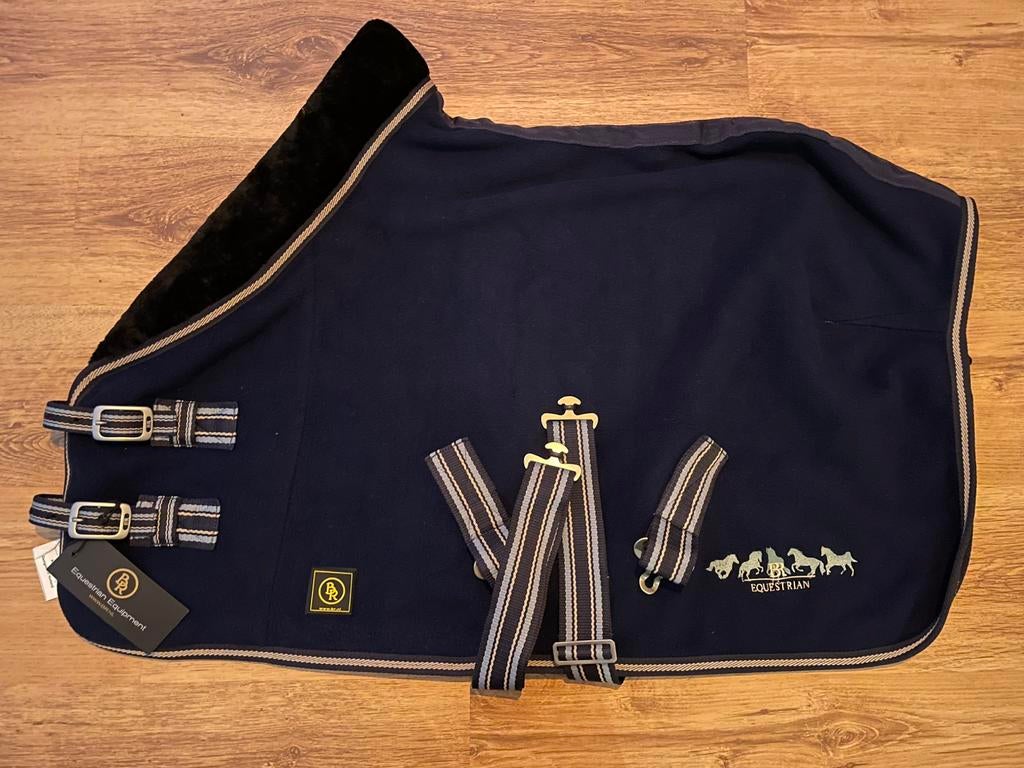 Fleece deken BR 95 cm, Ophalen of Verzenden, Zo goed als nieuw, Deken