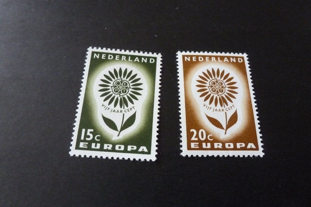 2 x Europa CEPT 15 en 20 cent 1964 postfris (p 68, Postzegels en Munten, Postzegels | Nederland, Ophalen of Verzenden, Na 1940