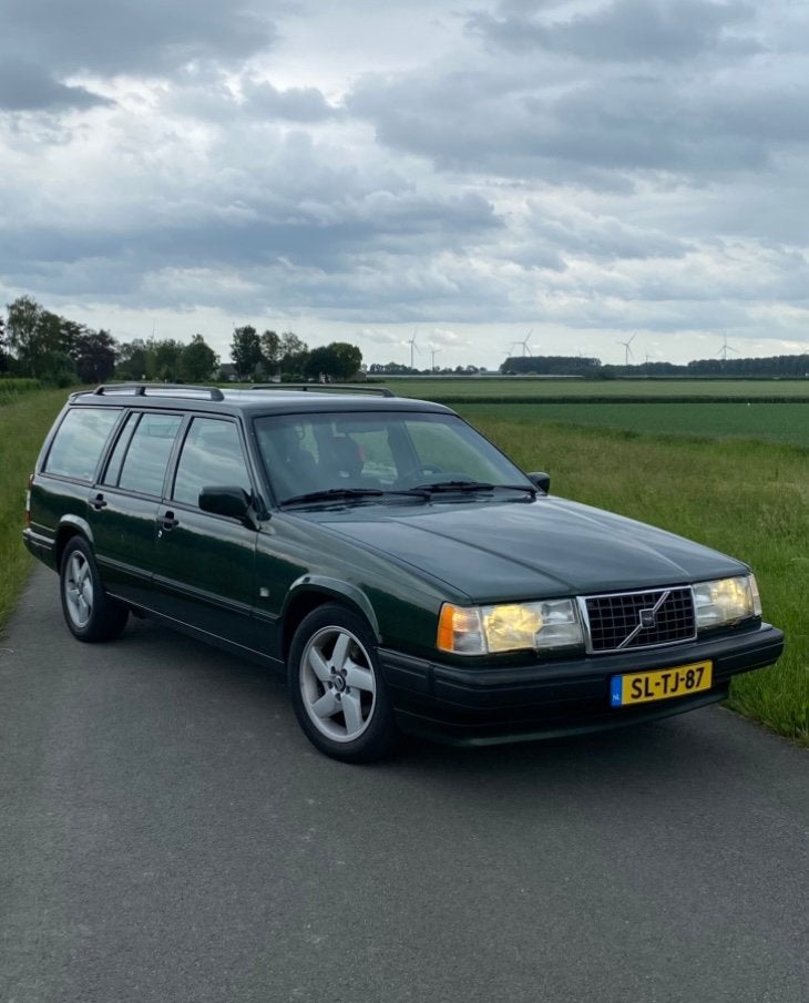 Volvo 940 2.3 Turbo 1997 Groen, Auto's, Volvo, Zwart, 4 cilinders, Stoelverwarming, Handgeschakeld